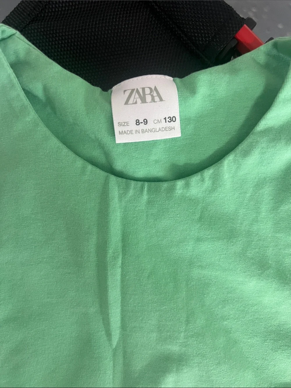 ZARA Light Mint Cropped Tank Top